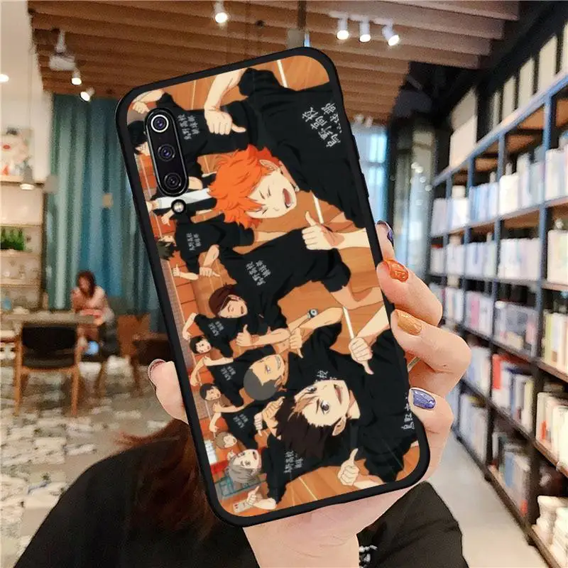 

Haikyuu Hinata attacks Anime Phone Case For Xiaomi Redmi 7 8 9t 6 9se k20 mi8 max3 lite 9 note 9s 10 pro