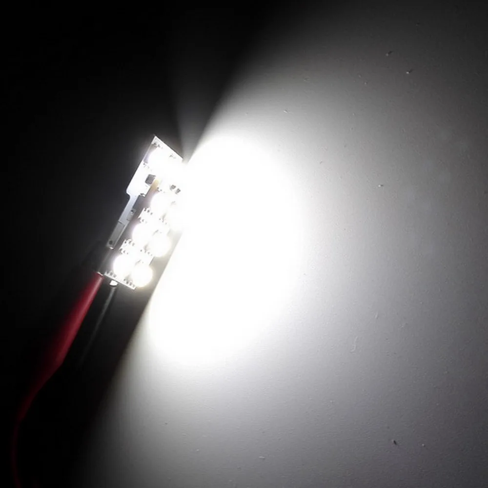 10 шт./партия светодиодные лампы для чтения салона автомобиля Volkswagen Touareg 5050 SMD 6000K