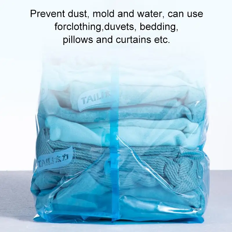 

7 Sizes Home Convenient Vacuum Bag Storage Organizer Transparent Clothes Organizer Seal Compressed Travel Saving Space Bags