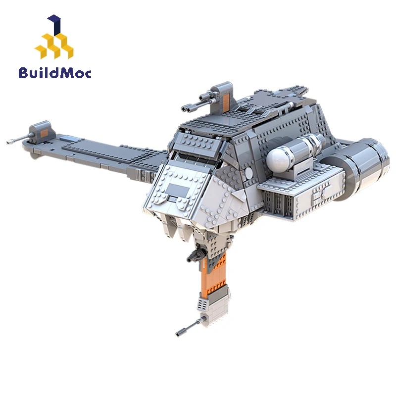

BuildMoc Technical Ship MOC Warship Anakin's the Twilight Movie Battleship Technical Model Building Blocks Bricks Technician Toy