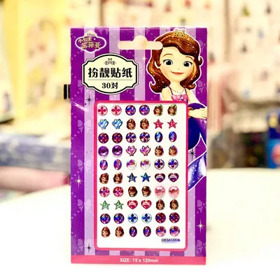 Стикеры для девочек в стиле Диснея Мультяшные Холодное сердце Эльза сделай сам