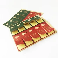 1000 pcslot merry christmas christmas tree diy handmade gifts box cookies bags envelope paper self sticker stationery