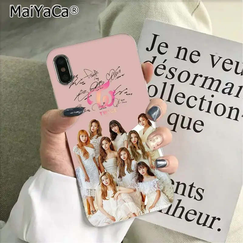 15 MaiYaCa Twice Mina Momo Kpop Новое поступление Модный чехол для телефона для iphone 11 pro 8 7 66S Plus X 5S SE XS XR XS MAX - Цвет: 15