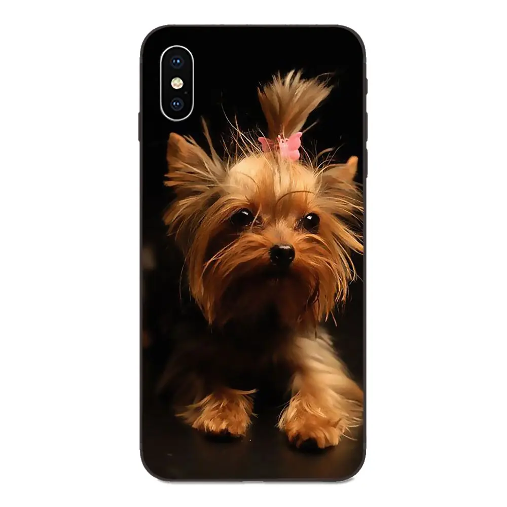 Дизайн щенка йоркширского терьера для Xiaomi Redmi Mi Note 2 3S 8 9 Lite SE Pro TPU Live Love Phone |