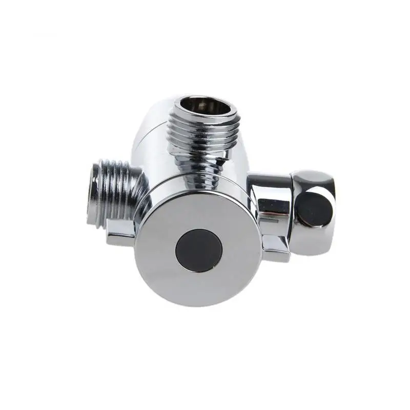 

3-way Valve Water Separator Abs Bathroom Shower Head New Sprayer Arm Mount Supplies Bracket Valve Diverter For Bathroom O5Y7