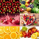 Алмазная живопись, 5D фрукты и овощи, вышивка крестиком, клубника, лимон, мозаика, алмазная вышивка, украшение для кухни