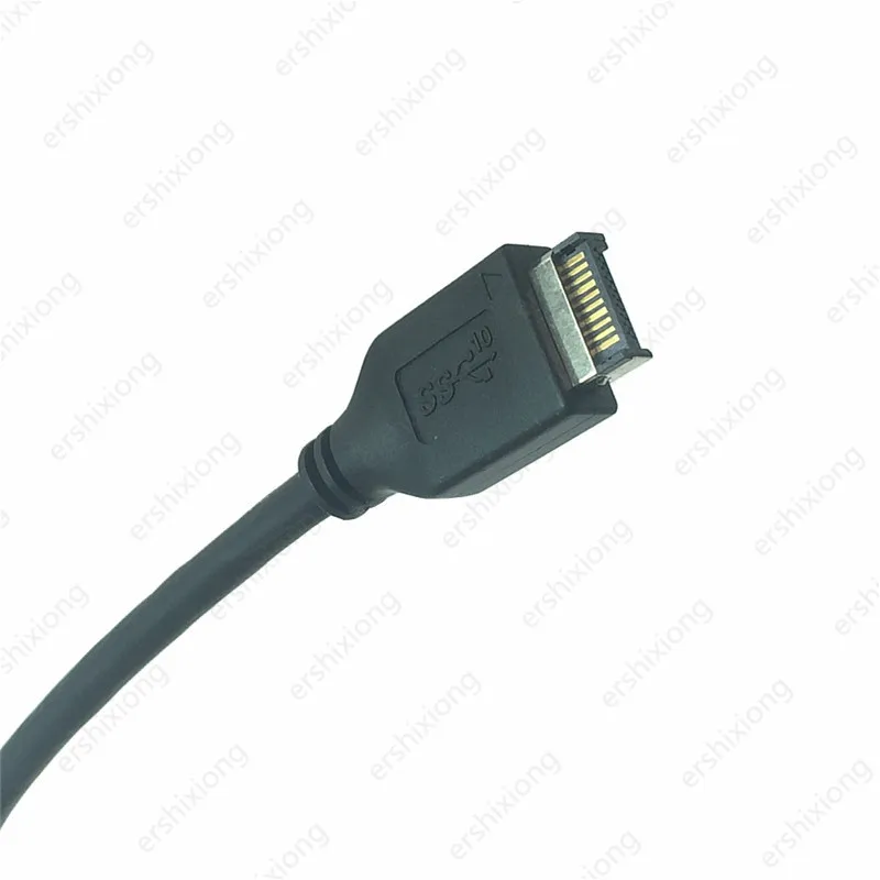 Разъем для передней панели USB 3 1 Type E 0 м 19 Pin 20Pin удлинитель материнской платы