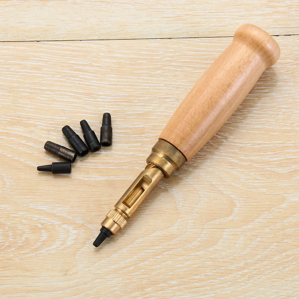 Инструмент для перфорации кожи 1 комплект автоматический Съемный ремень