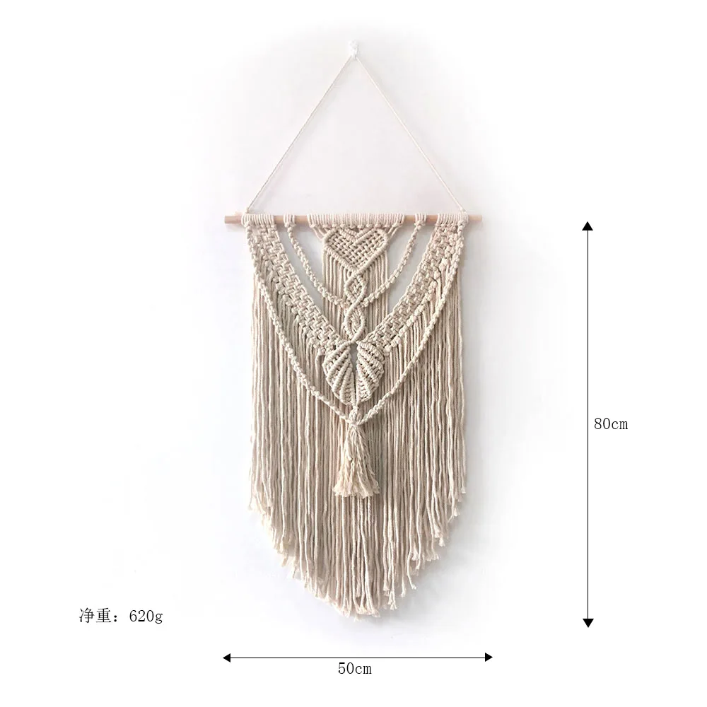

New Nordic Style Woven Tapestry Custom Handmade Bohemian Tapestries Home Decoration Wall Hanging Mural