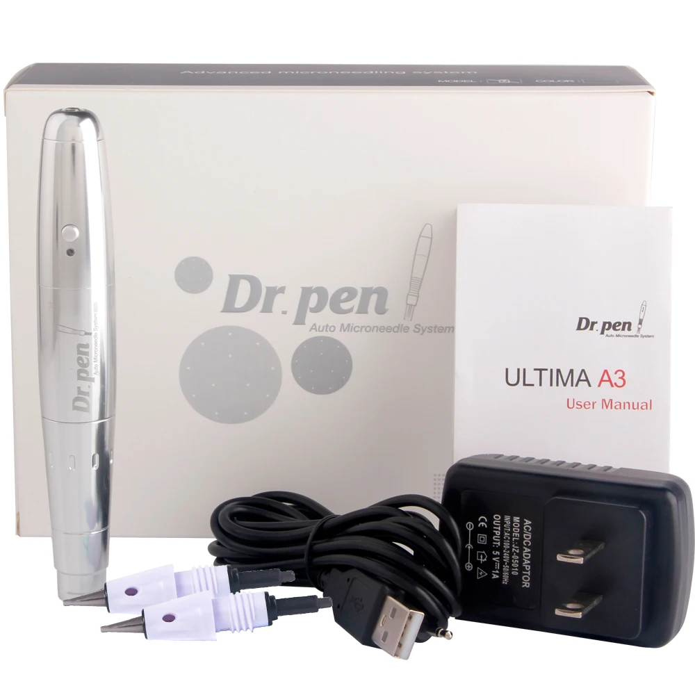 

dr pen ULTIMA-A3 Dr. Ручка профессиональная ручка Derma Microneedling МТС пму картридж иглы Nano штамп машина Красота уход за кожей лица Уход за кожей мезоролле...
