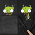 Летние футболки PLstar Cosmos с карманом для девушек, футболка с принтом, мужские и женские футболки, забавные хлопковые черные топы для Хэллоуина, Прямая поставка