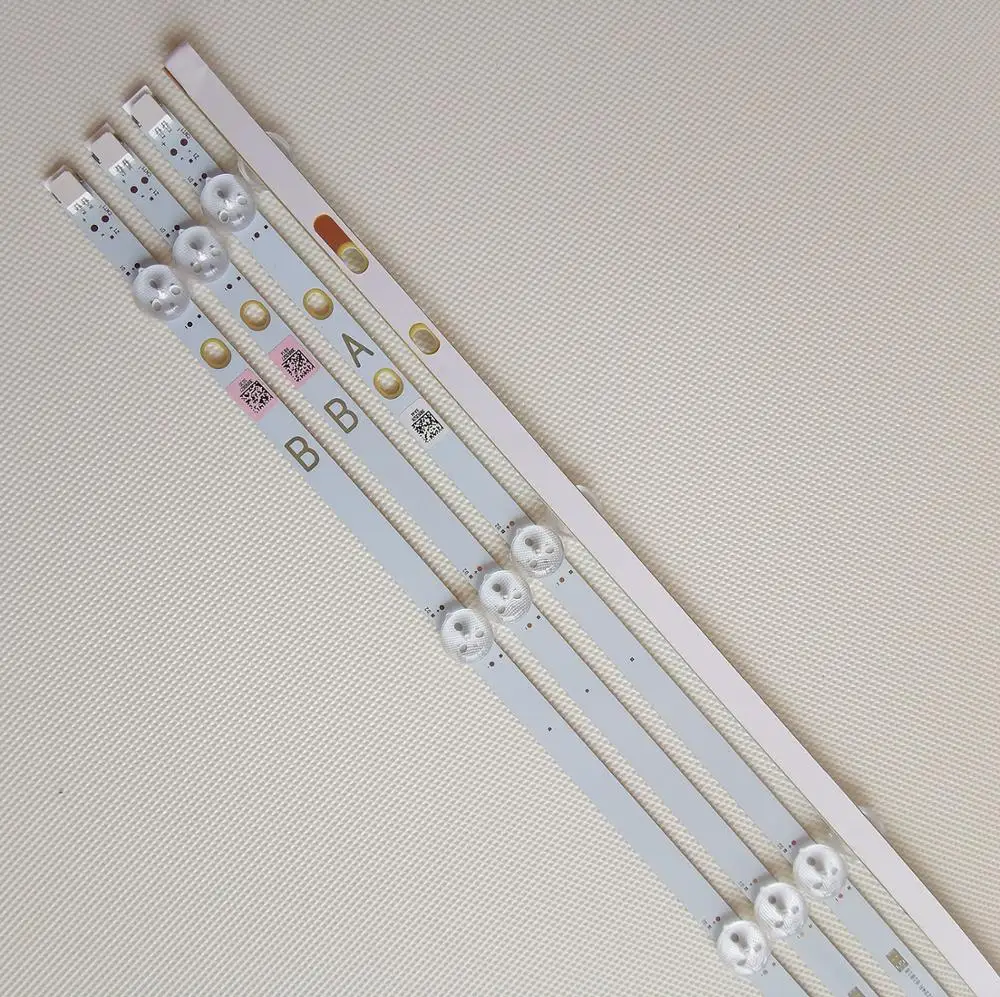 Комплект из 4 шт. светодиодная подсветка для Hitachi 43HB6T62U 43HB6T72U 17DLB43VLXR1 LB43007 V0 _ 04 38s