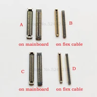 10pcslot for samsung galaxy a01 a015 lcd display screen fpc connector on board on flex cable 60 pin