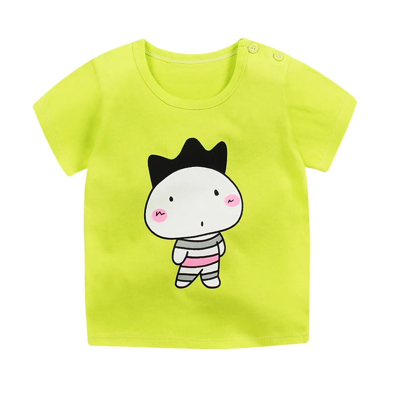 

..Good Quality T-shirt Fashion Casual Short Sleeve Cute Cotton Material small size