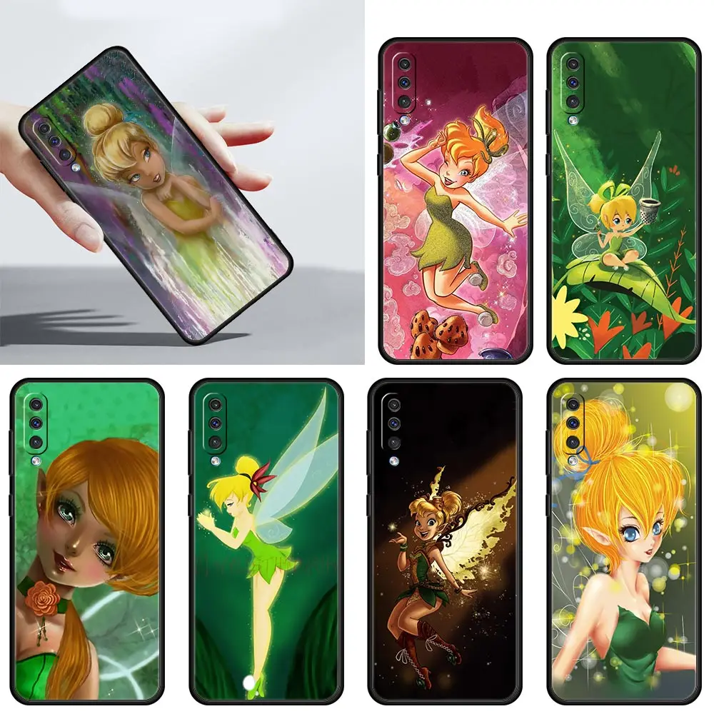 

Wendy Tinkerbell Case for Samsung Galaxy A50 A10 A70 A30 A20e A20s A40 A10s A7 2018 A90 5G Cases Black Soft Cover Shell