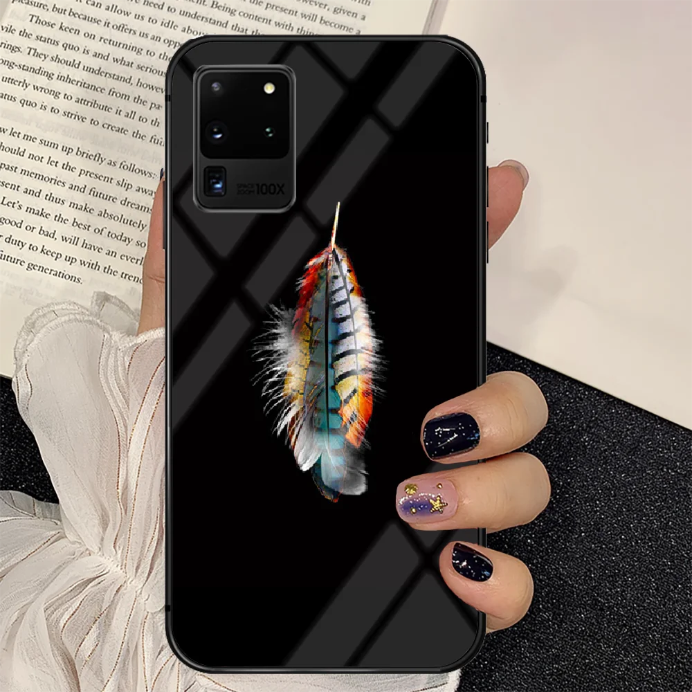 

Marcelo Burlone Phone Tempered Glass Case Cover For Samsung Galaxy S Note 5 6 9 10 10E 20 21 FE Plus Uitra Silicone Cover