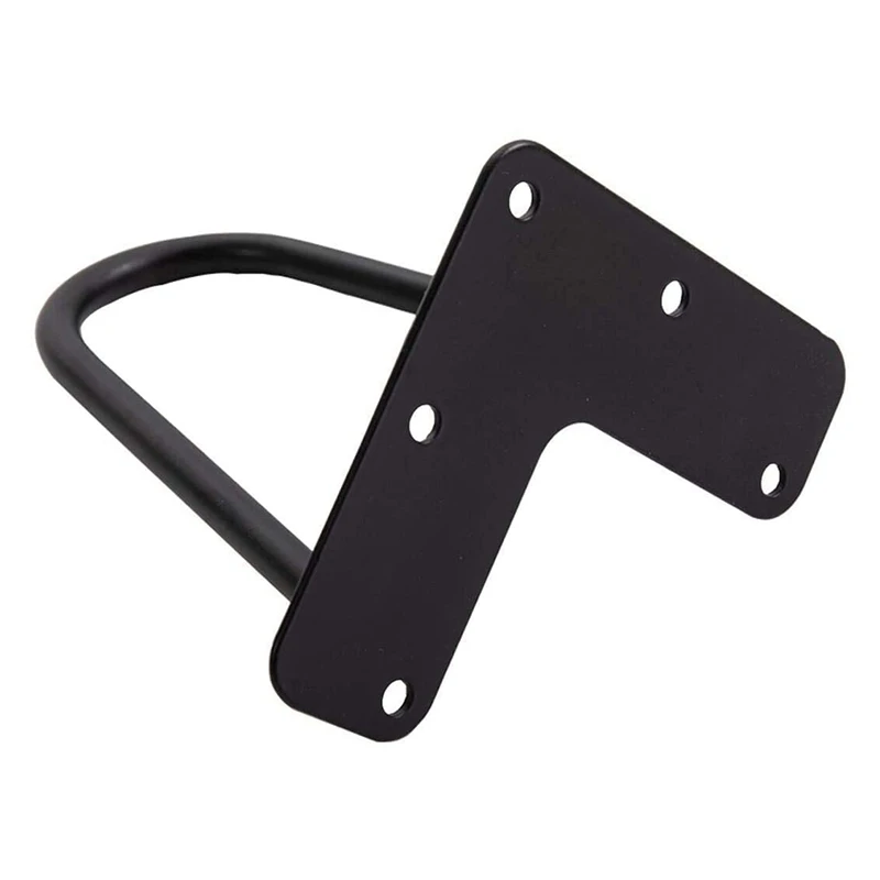 

4 Inch Hairpin Legs, Black Anti-Slip Hairpin Furniture Legs 4 Set Duty U-Shaped Baking Varnish Table Legs for DIY