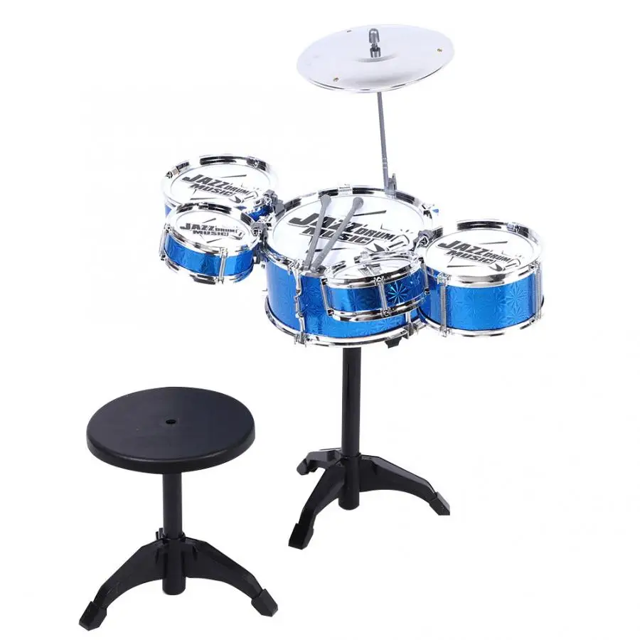 Мини музыкальная игрушка для детей барабанный Набор музыкальных инструментов со