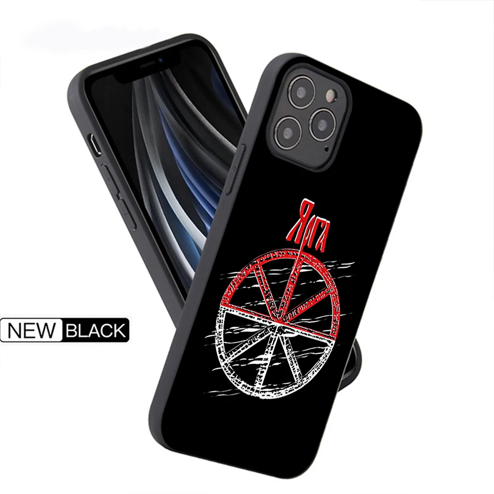 Славянские викингов символ Коловрат Чехол для мобильного телефона iPhone 11 12 мини