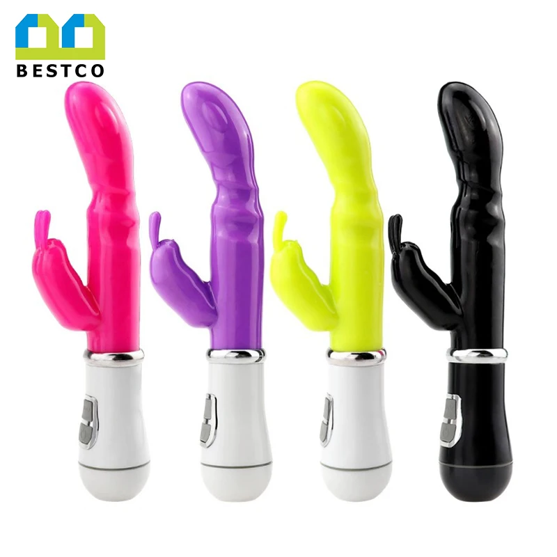 Фаллоимитатор Bestco 18 + вибратор-Кролик для взрослых женские секс-игрушки