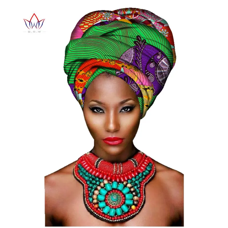 Африканский хлопок с принтом головы обертывание длинный 70 &quotx 20&quot мода новый