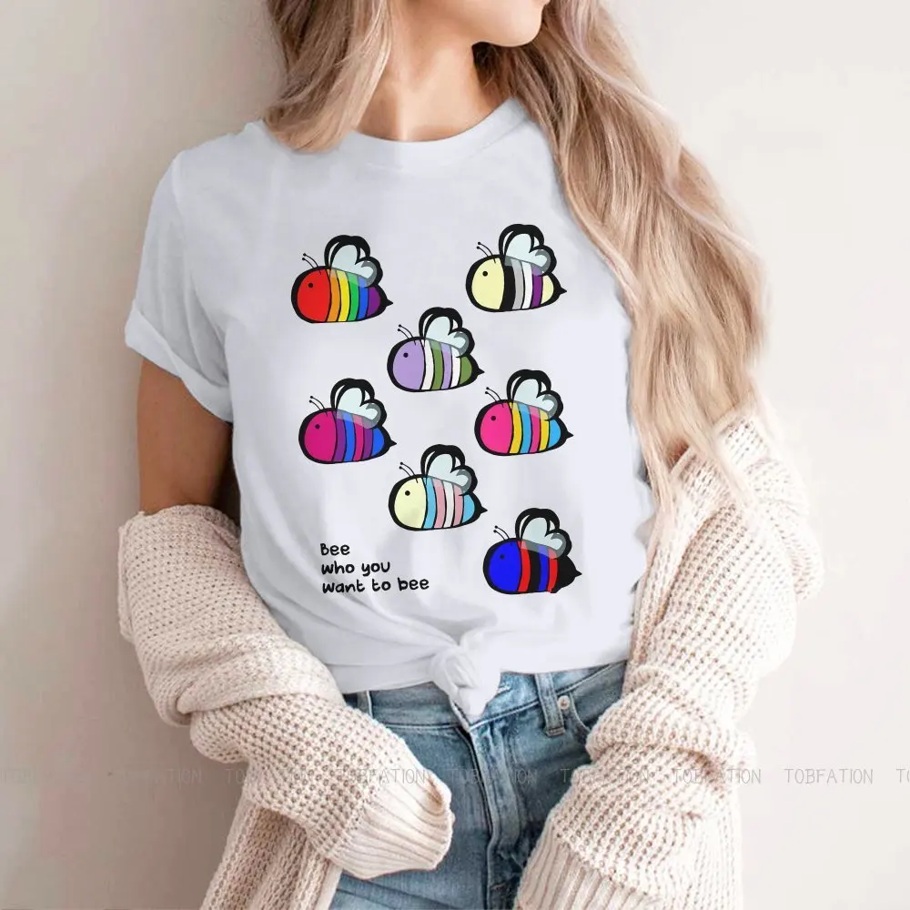 

Женская футболка с пчелами и Swarm, ЛГБТ, прадость месяца, лесбиянок, геев, бисексуалов, транссексуалов, футболки для девочек с круглым вырезом,...