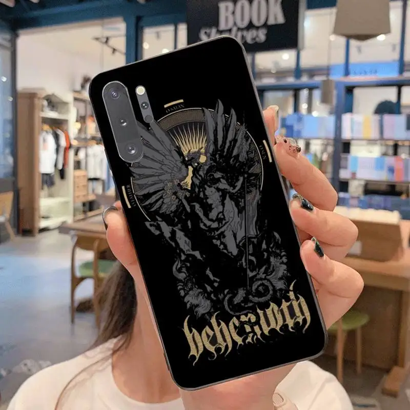 NBDRUICAI Behemoth Rock Band TPU Мягкий силиконовый чехол для телефона Samsung Note 7 8 9 10 pro Galaxy J7 J8 J6