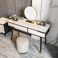 nordic home slate dresser bedroom light luxury with mirror all in one make up table cabinet one in one dresser table modern