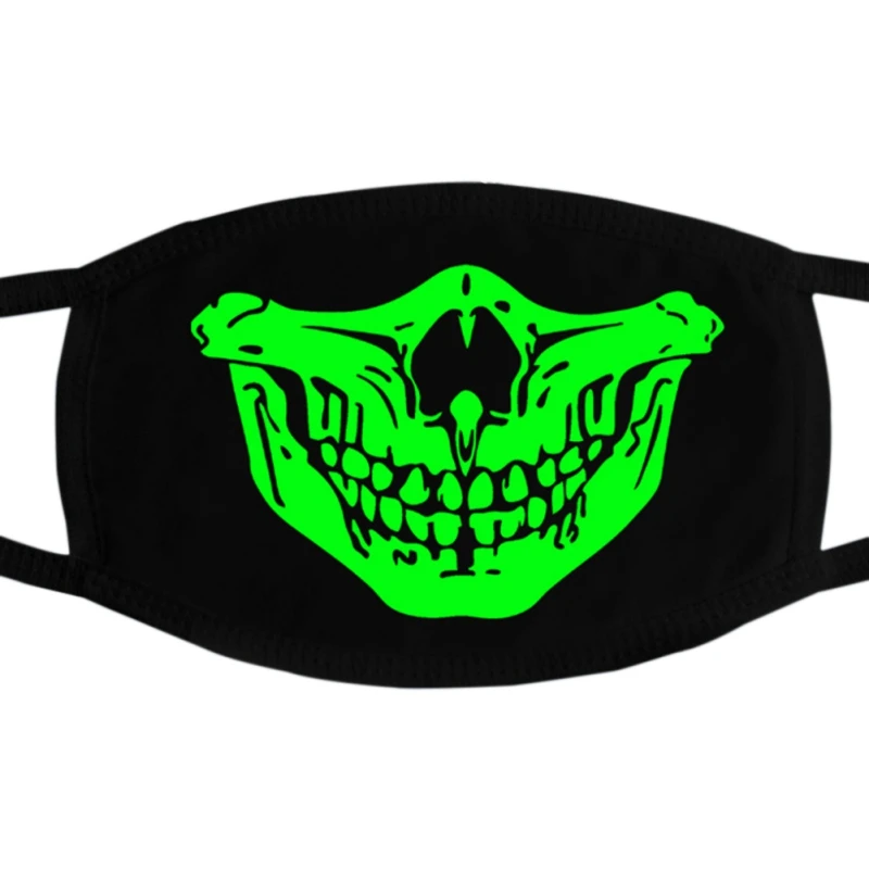 Фестивальные маски с черепом PM2.5 пылезащитный чехол на половину лица