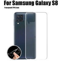 for samsung m32 4g transparent tpu ultra thin soft shell protective case cover anti scratch mobile phone case for samsung m32 4g
