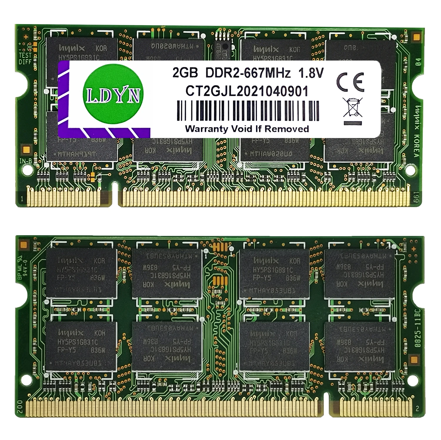 Ddr2 1 Гб 2 ОЗУ SODIMM память для ноутбука PC2-5300 6400S 800 667 МГц 200pin ddr2 RAM memoria ram ddr3 |