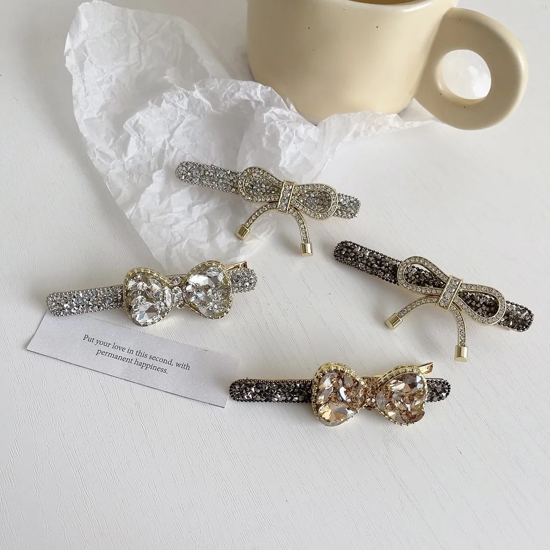 

Женские модные аксессуары для волос с бантом, зажимы для волос