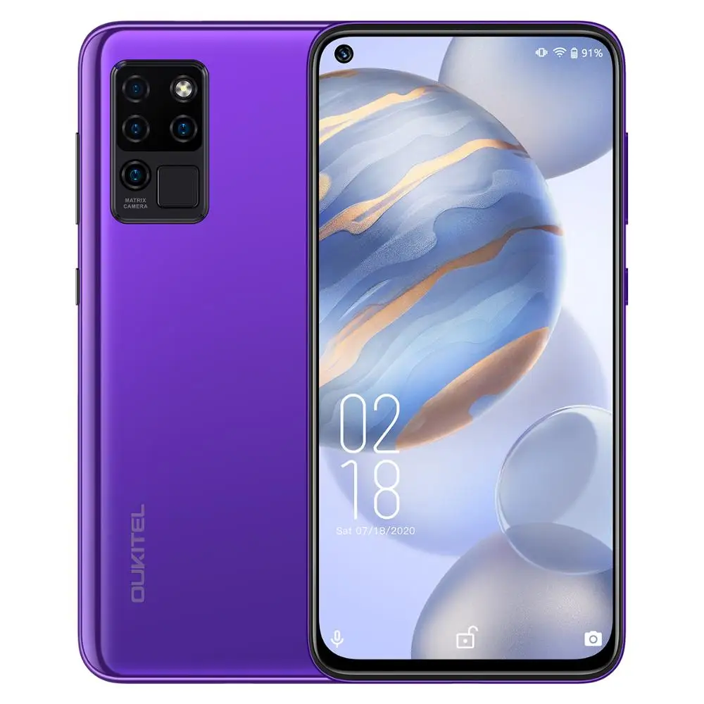 OUKITEL C21 смартфон с восьмиядерным процессором Helio P60 ОЗУ 4 Гб ПЗУ 64 ГБ 4000 мАч 20