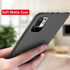 Матовый Силиконовый чехол для телефона Xiaomi Redmi Note 10 Pro Max Note10 5G Poco F3 M3 Pro Poco X3 NFC, ультратонкая мягкая задняя крышка из ТПУ