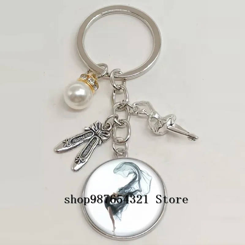 Новинка Современная Красота танцовщица телефон круглая фотография стекло