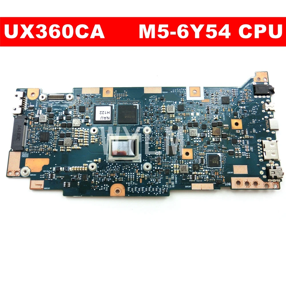 UX360CA M5 6Y54 Процессор Материнская плата Asus U360C UX360 UX360C материнская Zenbook 90NB0BA0 R00020 100%