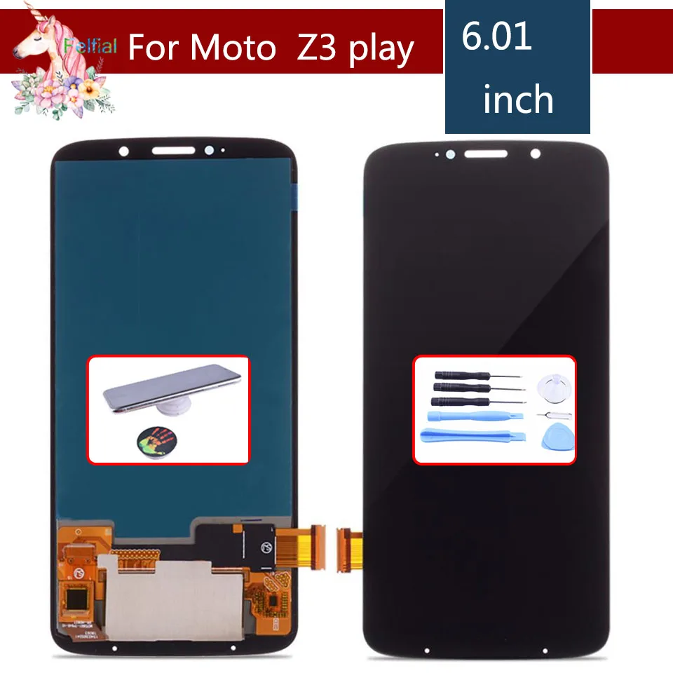 

6.01" Original LCD For Motorola Moto Z3 Play XT1929 XT1929-1 Z3play LCD Display Touch Screen LCD Digitizer assembly