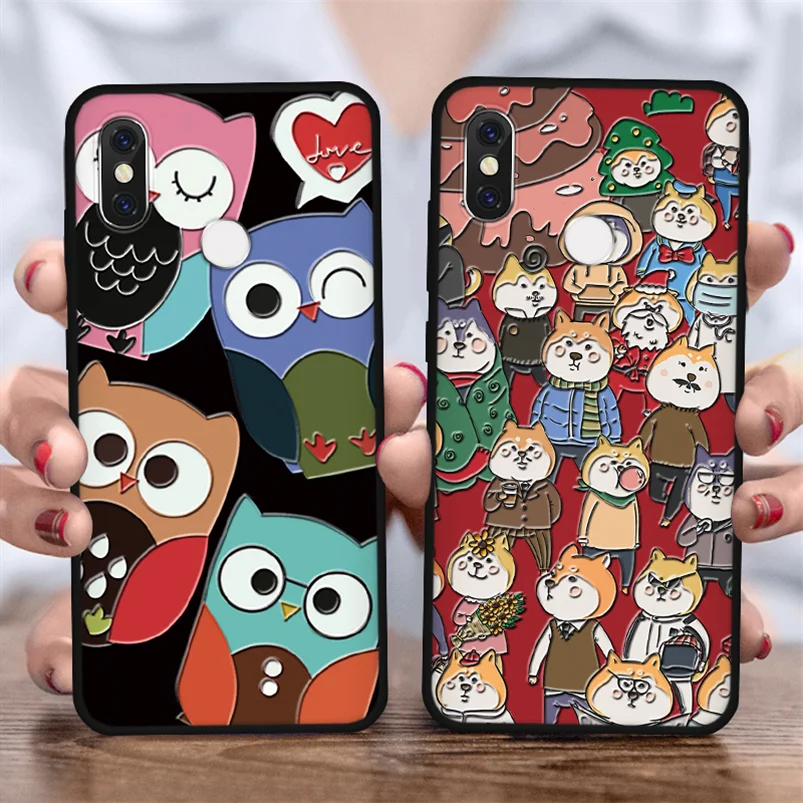 3D Тиснение ТПУ Cute Cat чехол для Xiaomi редми Примечание 8 Pro 7 5 5A 6 8T 6A 8A 7A Ми А3 А1 А2 5X 9 Lite