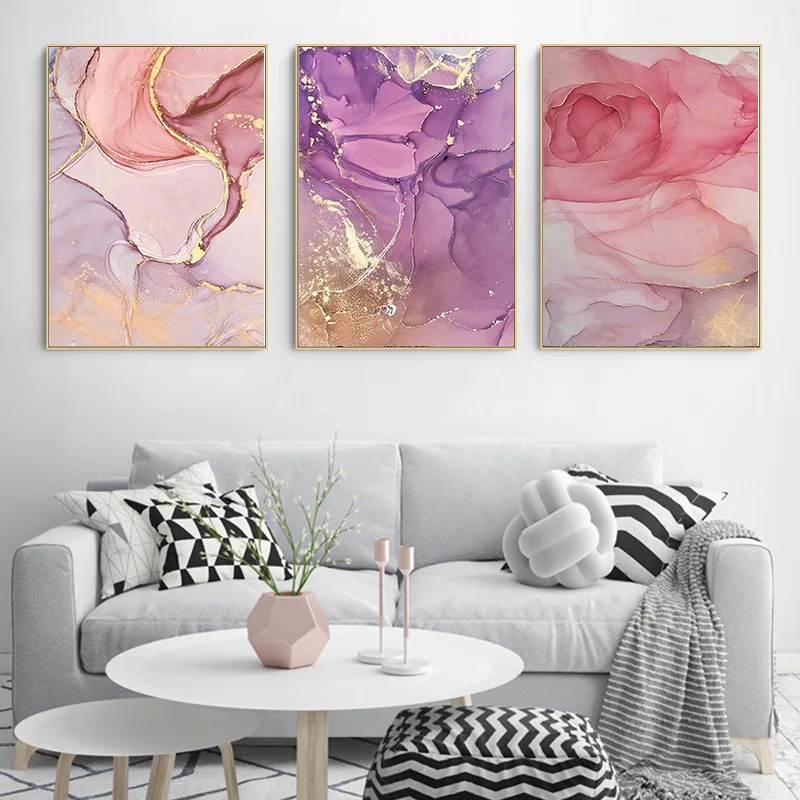 Печать Декоративная живопись в скандинавском стиле абстрактное искусство