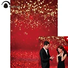 Allenjoy с блестящими красными пайетками фон для фото светильник Шторы Свадебная обувь фотозонт Декор ребенок портрет для дня рождения, фотосессии