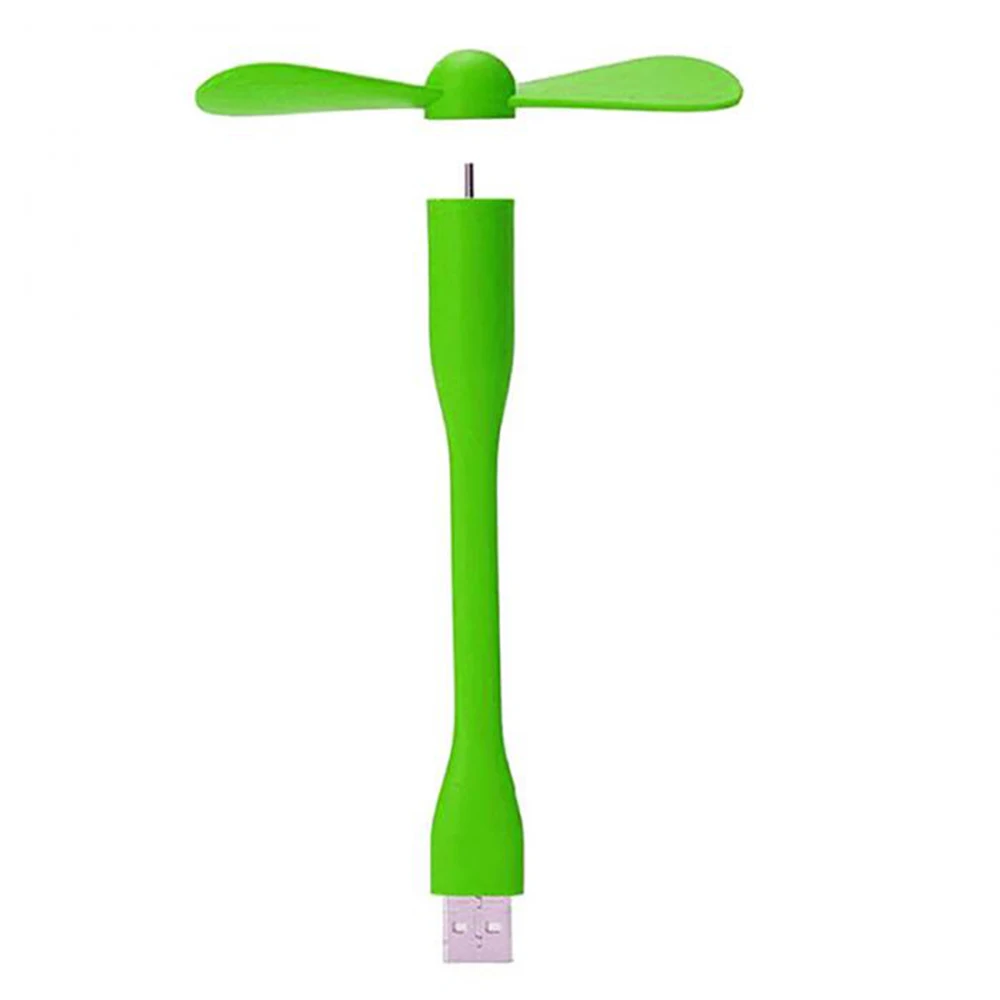 Лидер продаж USB вентилятор гибкий портативный мини для портативного зарядного