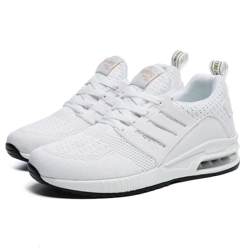 Мужские и женские кроссовки с воздушной подушкой армейский зеленый цвет размер 36