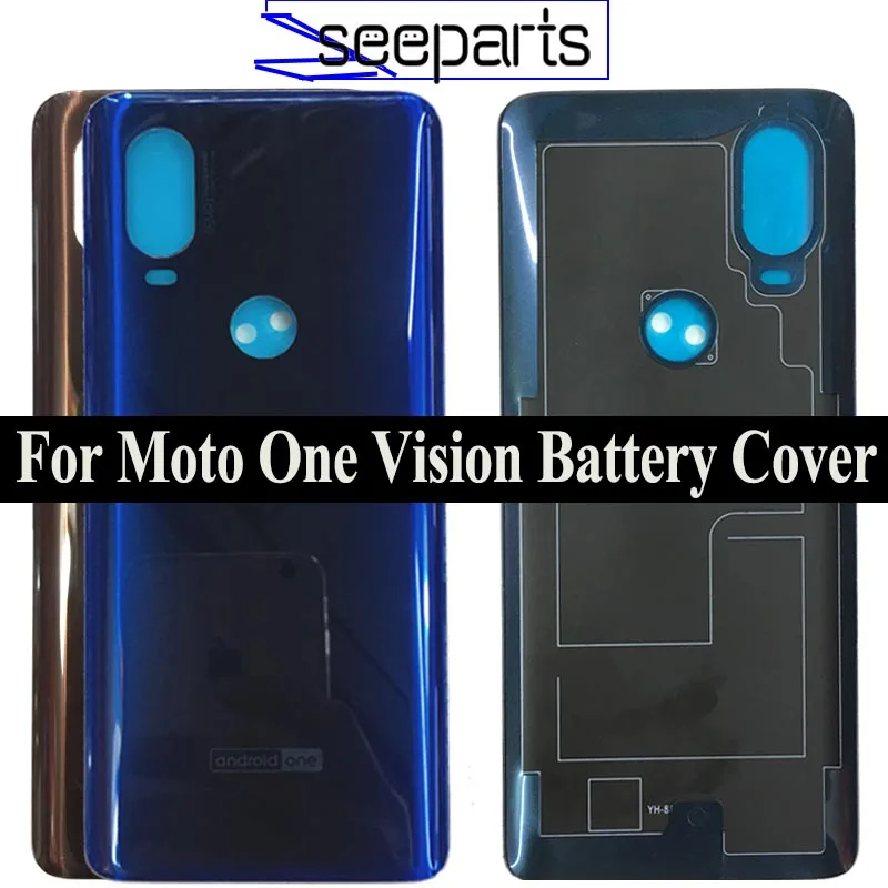 

Battery Door Back Cover Housing Case For Motorola One Vision Battery Cover For Moto One Vision Battery Cover