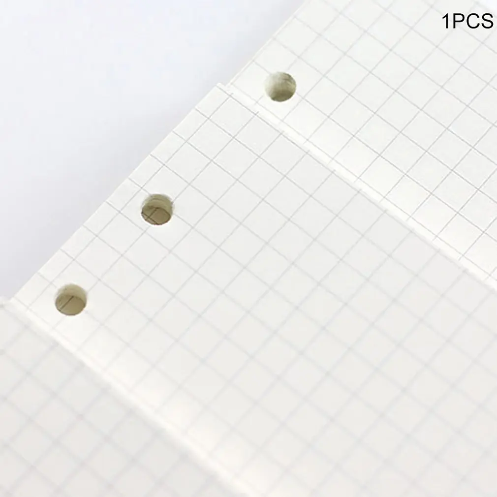 

A5 A6 A7 Loose Leaf Notebook Refill Spiral Binder Planner Inner Page Inside Paper Dairy Weekly Monthly Plan To do Line Dot grid