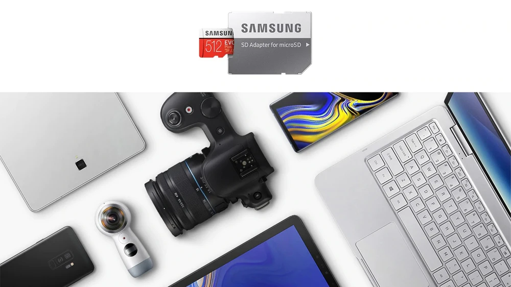 Карта памяти Samsung 256GB 128GB 64GB SDXC 32GB Micro SD Card SDHC EVO Plus Class 10 UHS-I TF карты для смартфонов/планшетных ПК