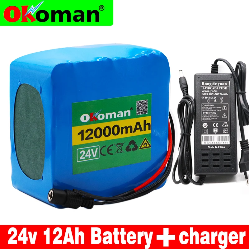 Набор литиевых батарей Okoman6s5p 24 в 12 Ач электрический велосипед педаль скутер
