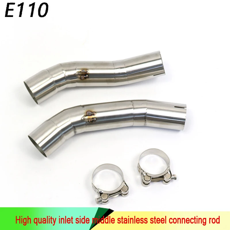 Motorcycle modified exhaust pipe R1 middle section 2004-06 stainless steel tail row middle section connecting pipe