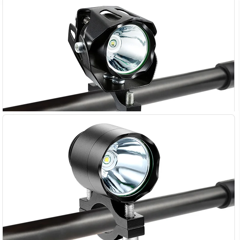 Светодиодные фары для мотоцикла 12v прожекторы 10W Противотуманные вождения