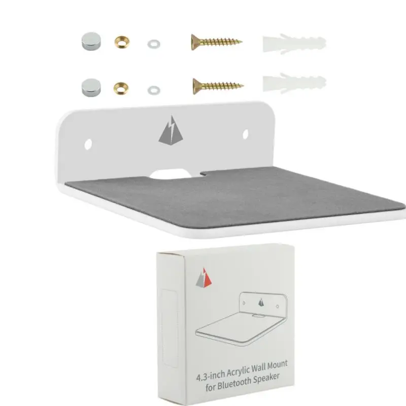 

Bluetooth-compatible Speaker Wall Storage Bracket Wall Mountes Bracket Rack For Speaker/Webcam/Cell Phones/Ornaments