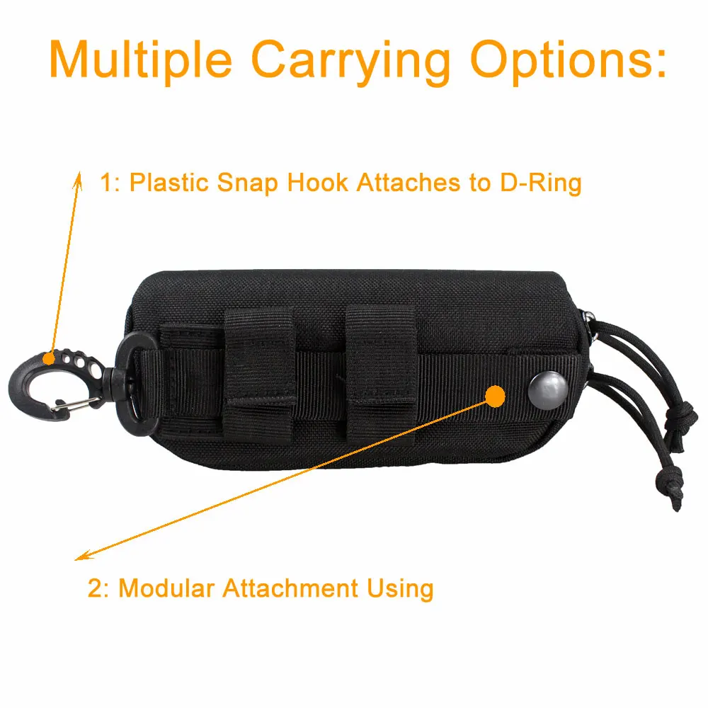 Тактические Молле очки ударопрочный защитный футляр Портативный Открытый